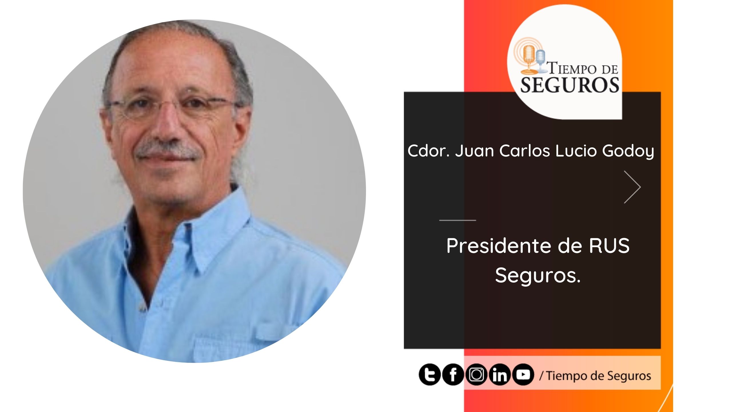 Entrevista al Cdor. Juan Carlos Lucio Godoy, Presidente de RUS Seguros